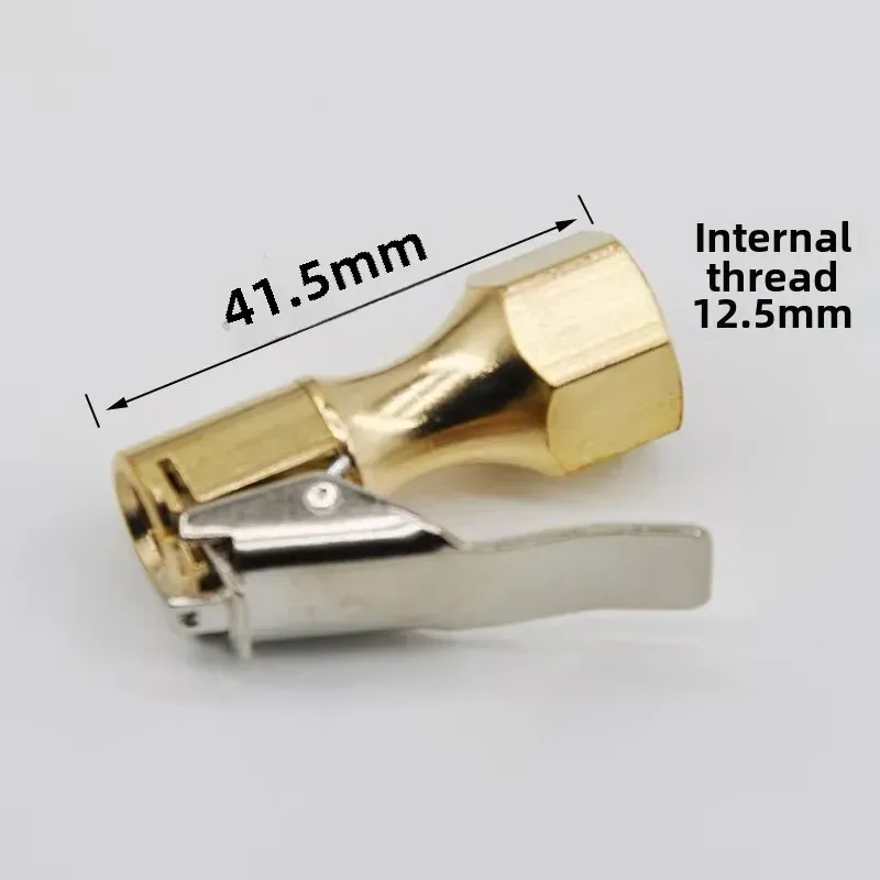 Adaptateur à clipser en laiton pour valve de pneu de voiture, compatible pompe de gonflage (6 mm et 8 mm) 5