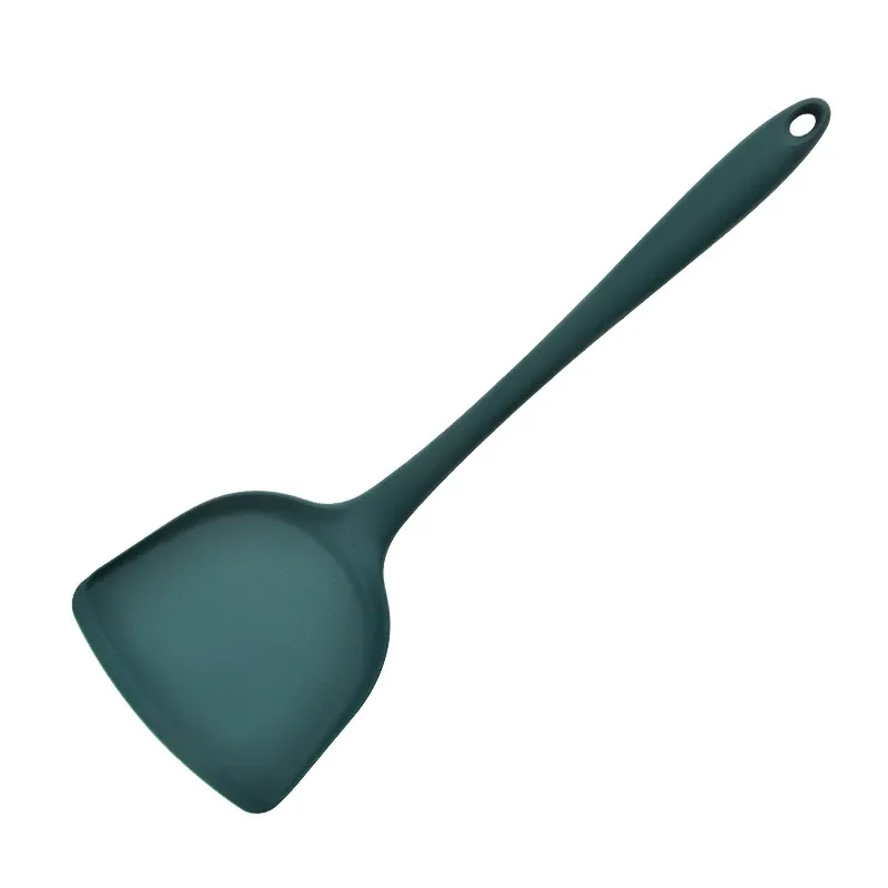 Spatule domestique en silicone pour poêles antiadhésives, ustensile de cuisine de style chinois, spatule à frire résistante à la chaleur 6