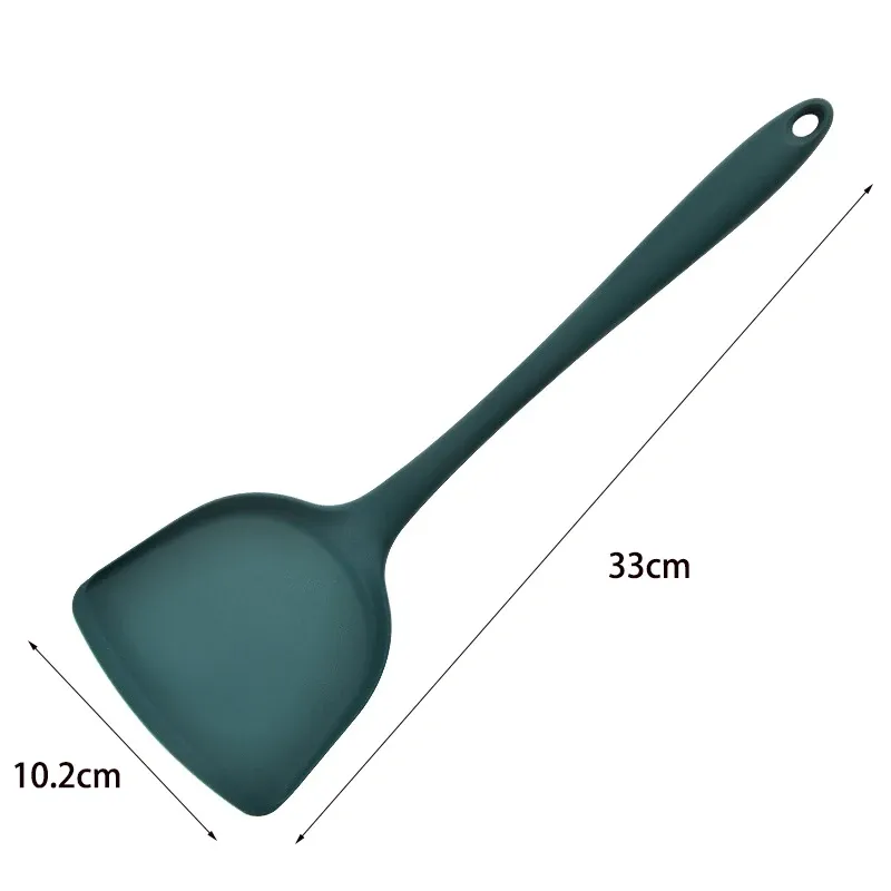 Spatule en silicone pour poêles antiadhésives