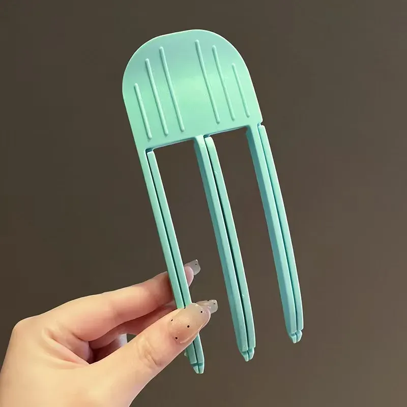 Clips racines volumineux sans chaleur, lot de 1/2 pièces, bigoudis moelleux pour femmes et hommes, style vertex, peigne sculptant pour cheveux 9