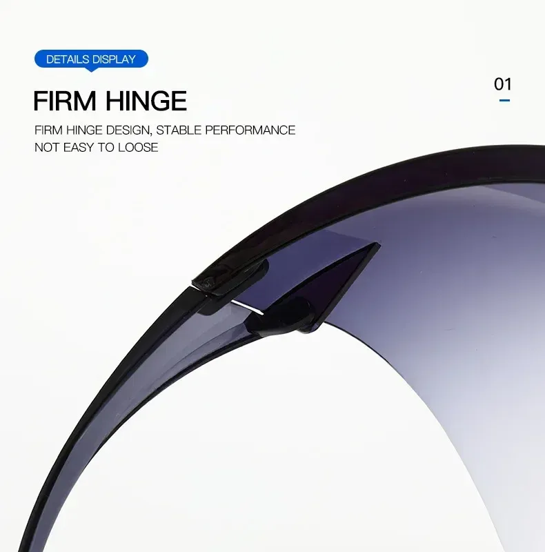 Lunettes de soleil intégrales portées