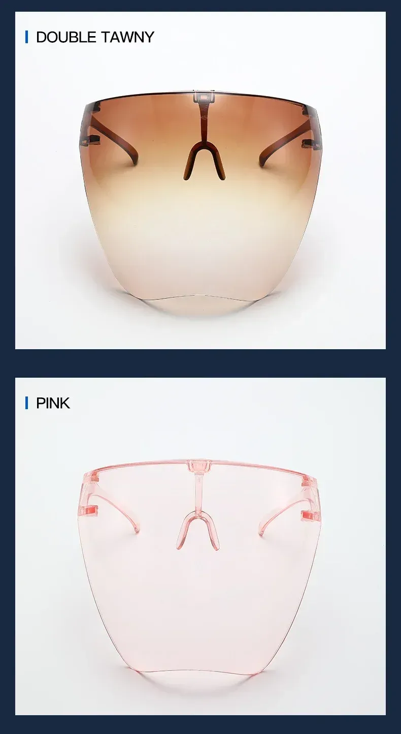 Lunettes de soleil intégrales, vue d'ensemble