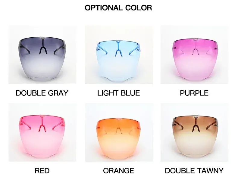 Lunettes de soleil intégrales, ajustement