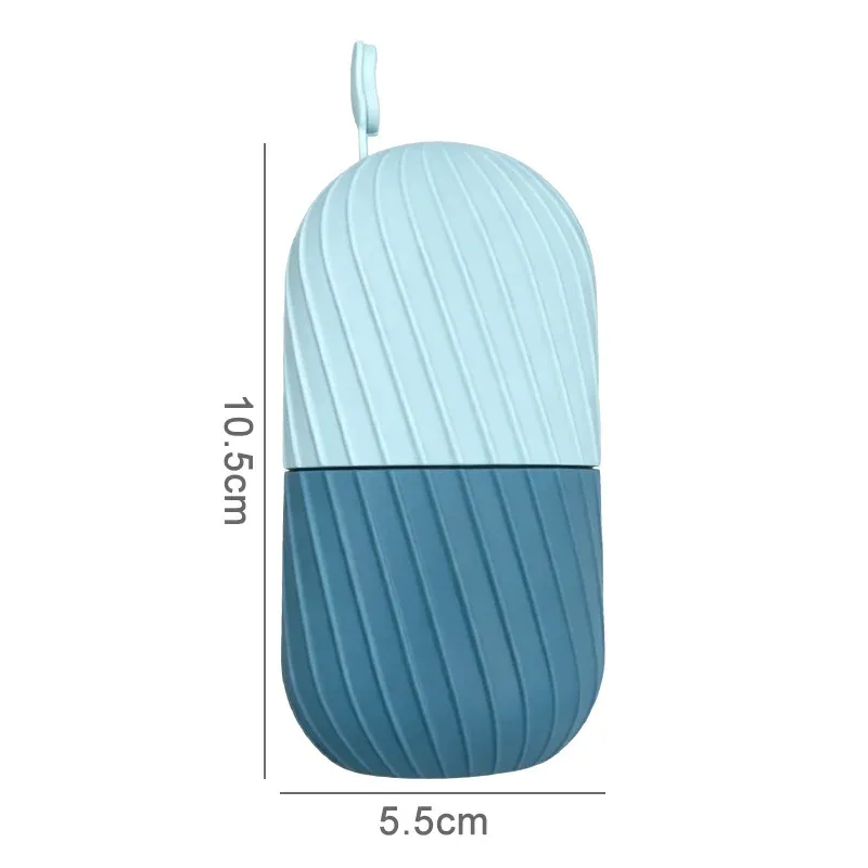 Rouleau de glace en silicone pour le visage portable, outil de massage pour soins de la peau 6