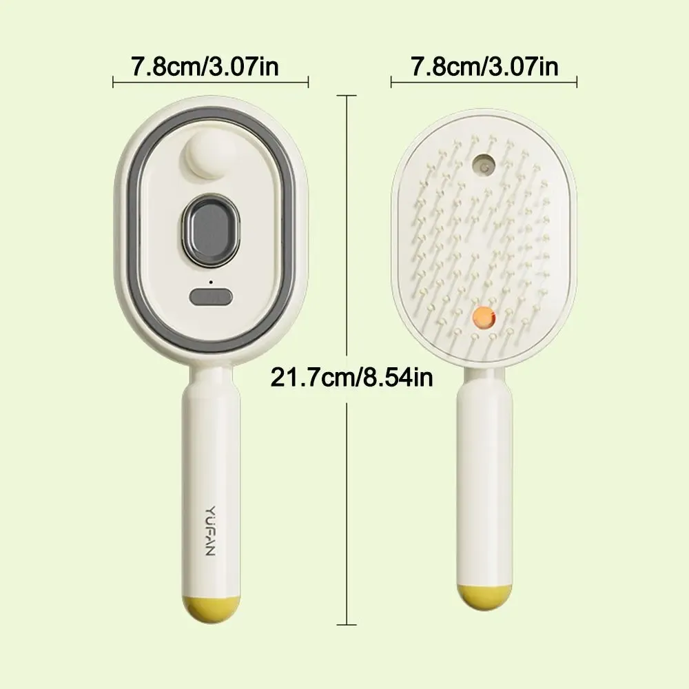 Brosse lissante électrique à vapeur, vue d'ensemble