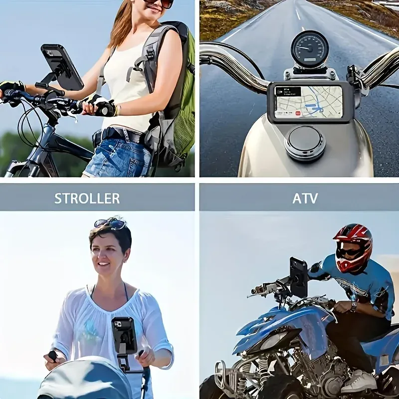 Support GPS étanche pour vélo et moto