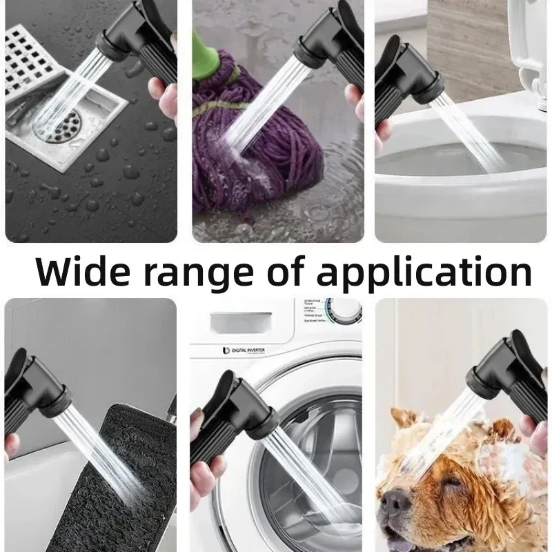 Kit de bidet portable à main avec robinet d'angle à double sortie 5