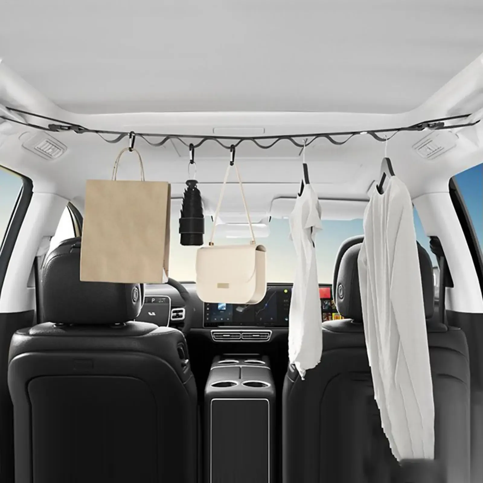 Corde à linge utilisée en camping-car