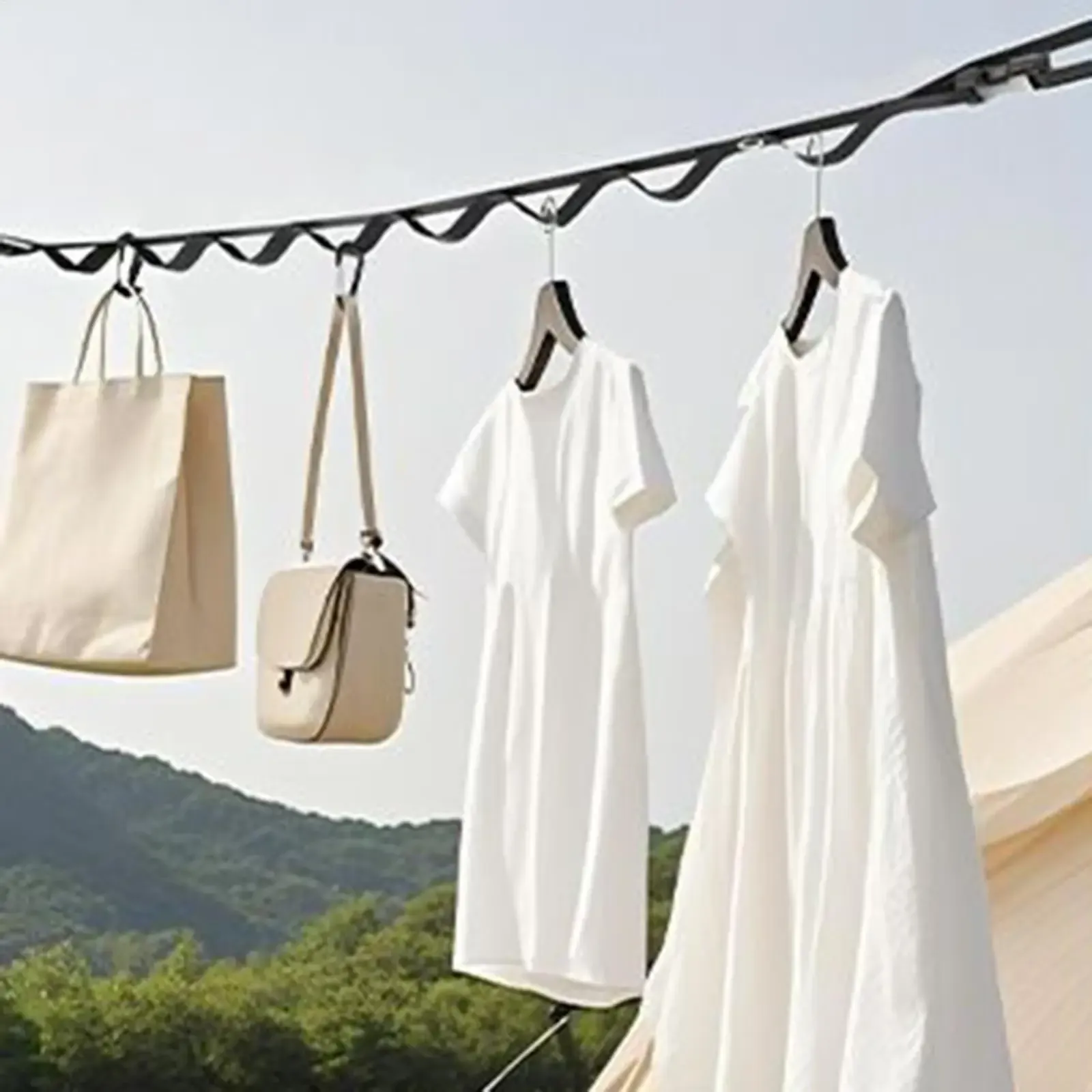 Pinces mobiles pour organiser les vêtements