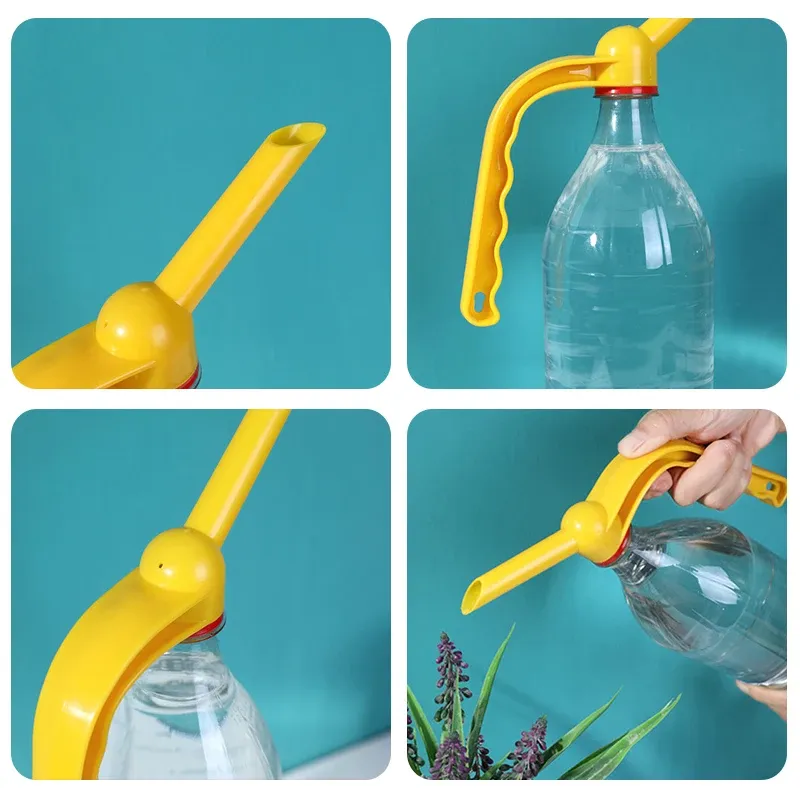 Bouteille pulvérisatrice portable à double usage pour l'arrosage des plantes et des semis 5