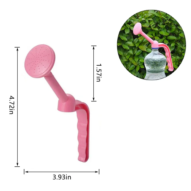 Bouteille pulvérisatrice portable à double usage pour l'arrosage des plantes et des semis 8