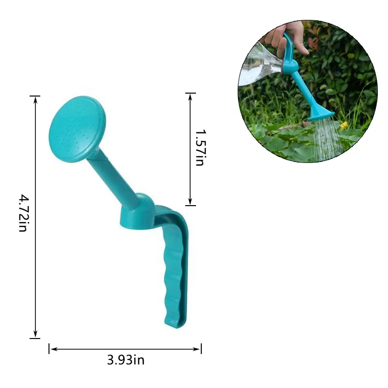Bouteille pulvérisatrice portable à double usage pour l'arrosage des plantes et des semis 9