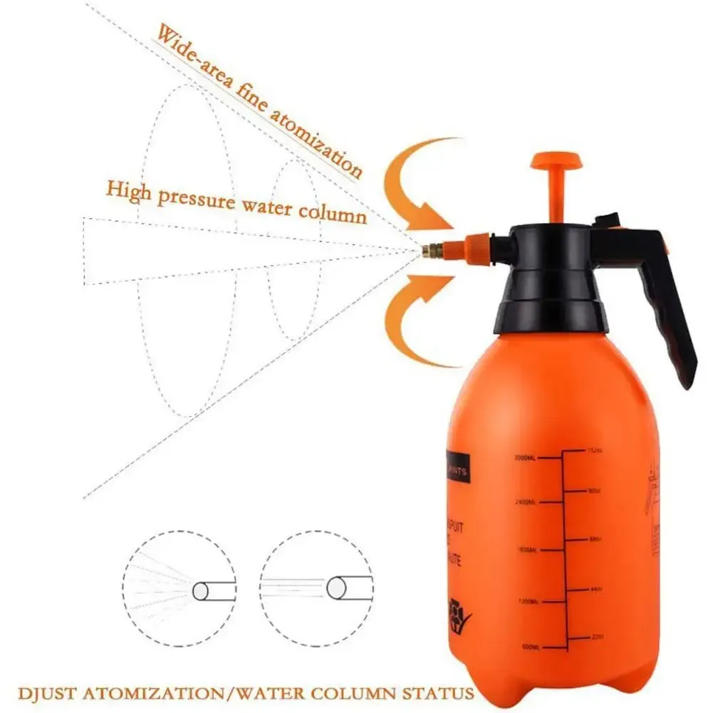 Pulvérisateur d'eau manuel portable 2 L / 3 L pour jardin et entretien 5