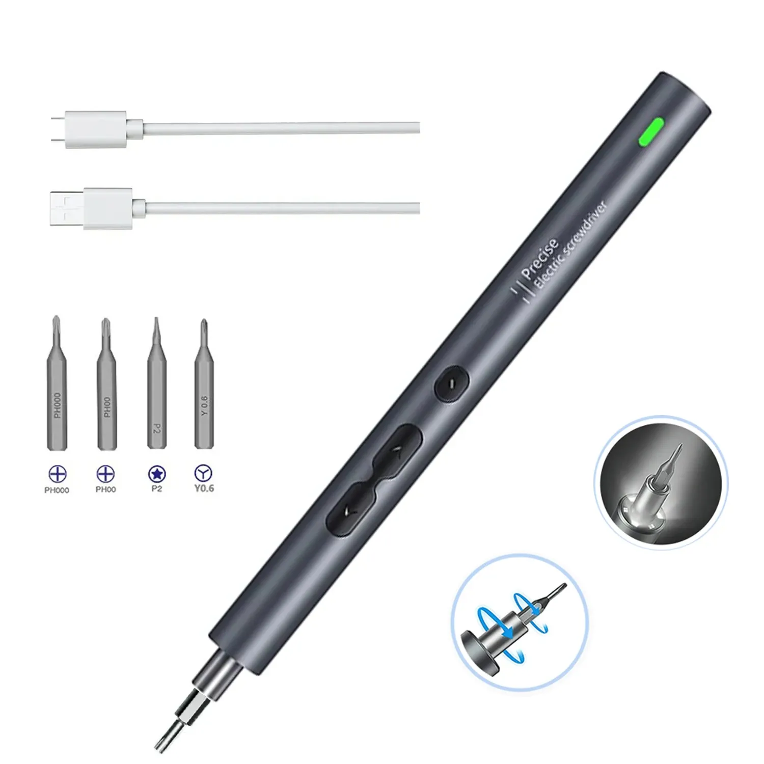 Tournevis électrique de précision 6 en 1 sans fil rechargeable pour la réparation de smartphones Xiaomi