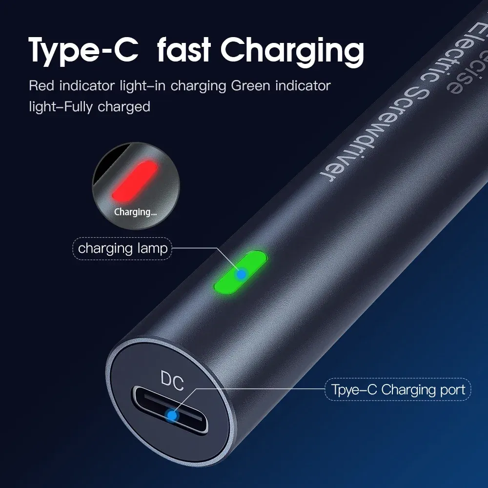 Tournevis électrique de précision 6 en 1 sans fil rechargeable pour la réparation de smartphones Xiaomi 4