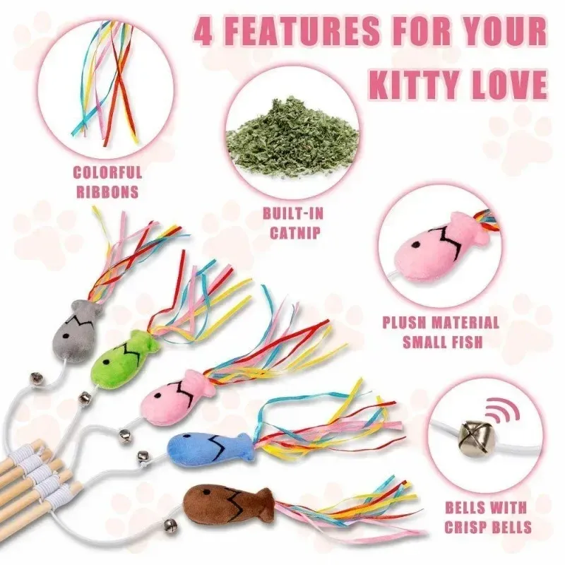 Détail du jouet pour chat