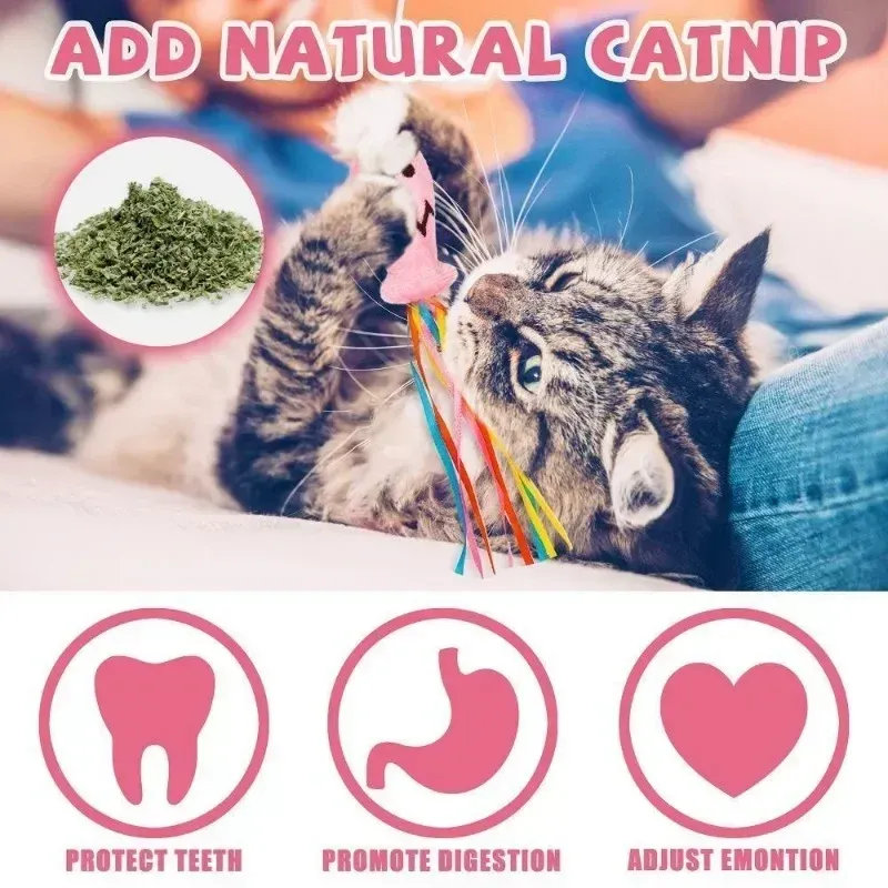 Détail du jouet pour chat