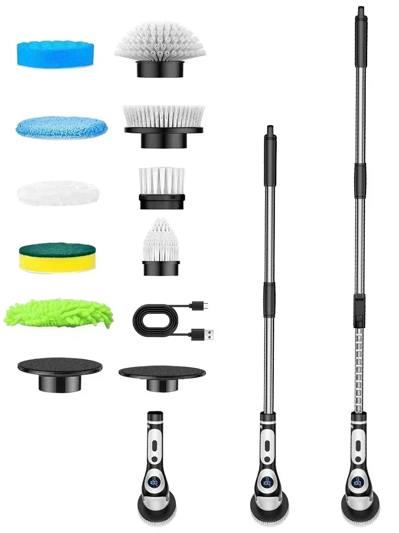 Brosse de nettoyage électrique rechargeable