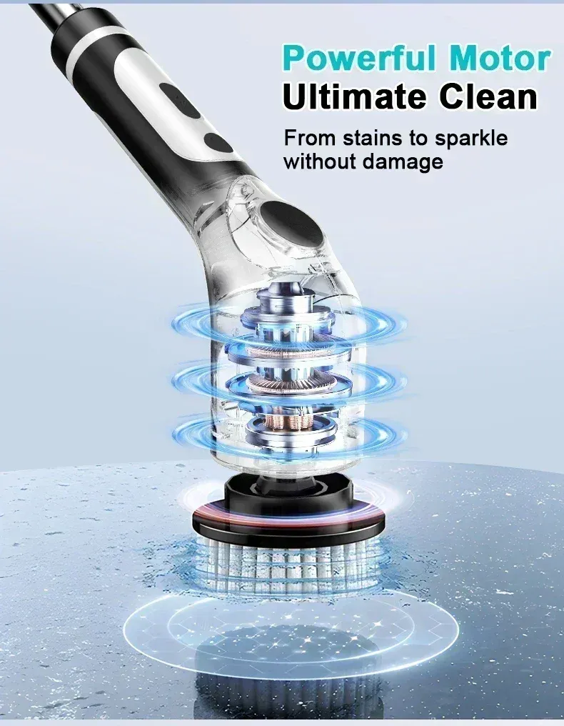 Accessoires de la brosse de nettoyage électrique