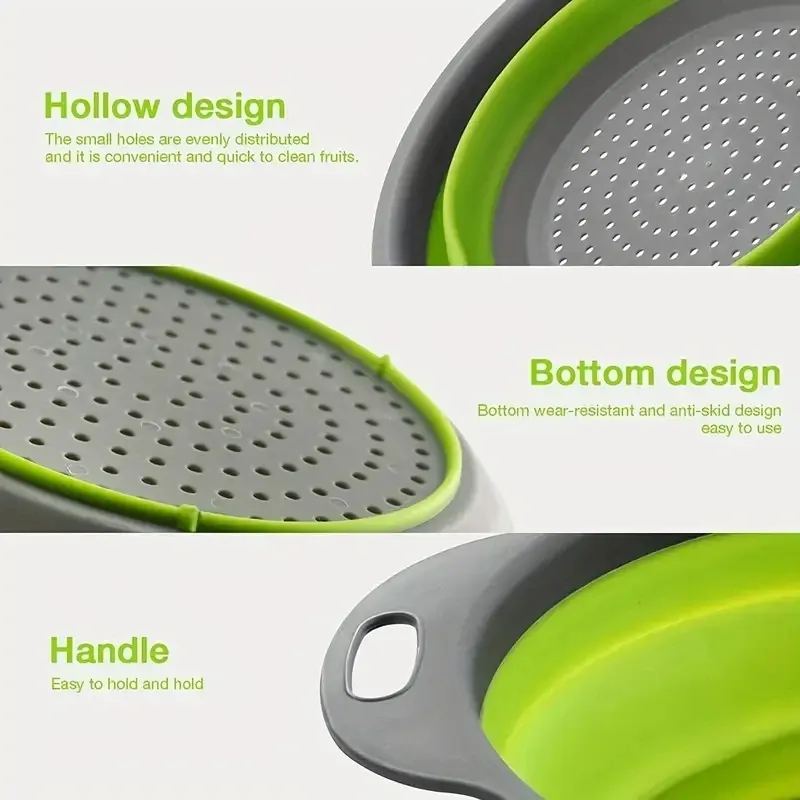 Passoire pliable pour fruits et légumes
