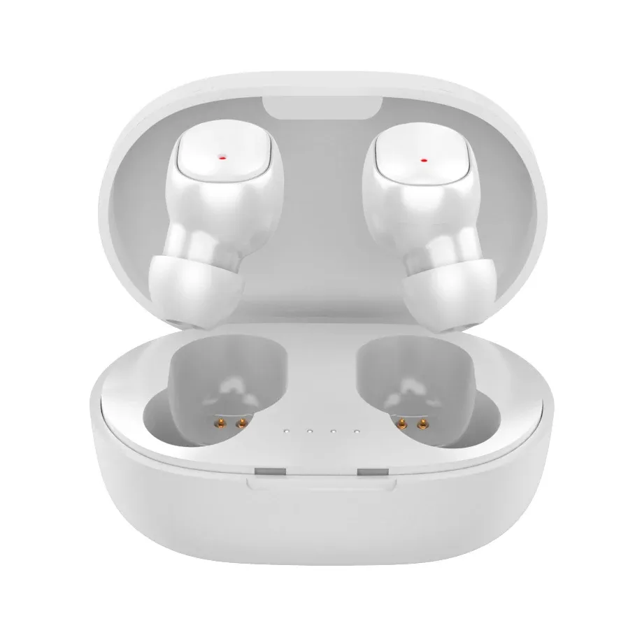 Écouteurs Bluetooth TWS A6S intra-auriculaires sans fil, commande tactile, étui de charge portable, compatibles Android 2