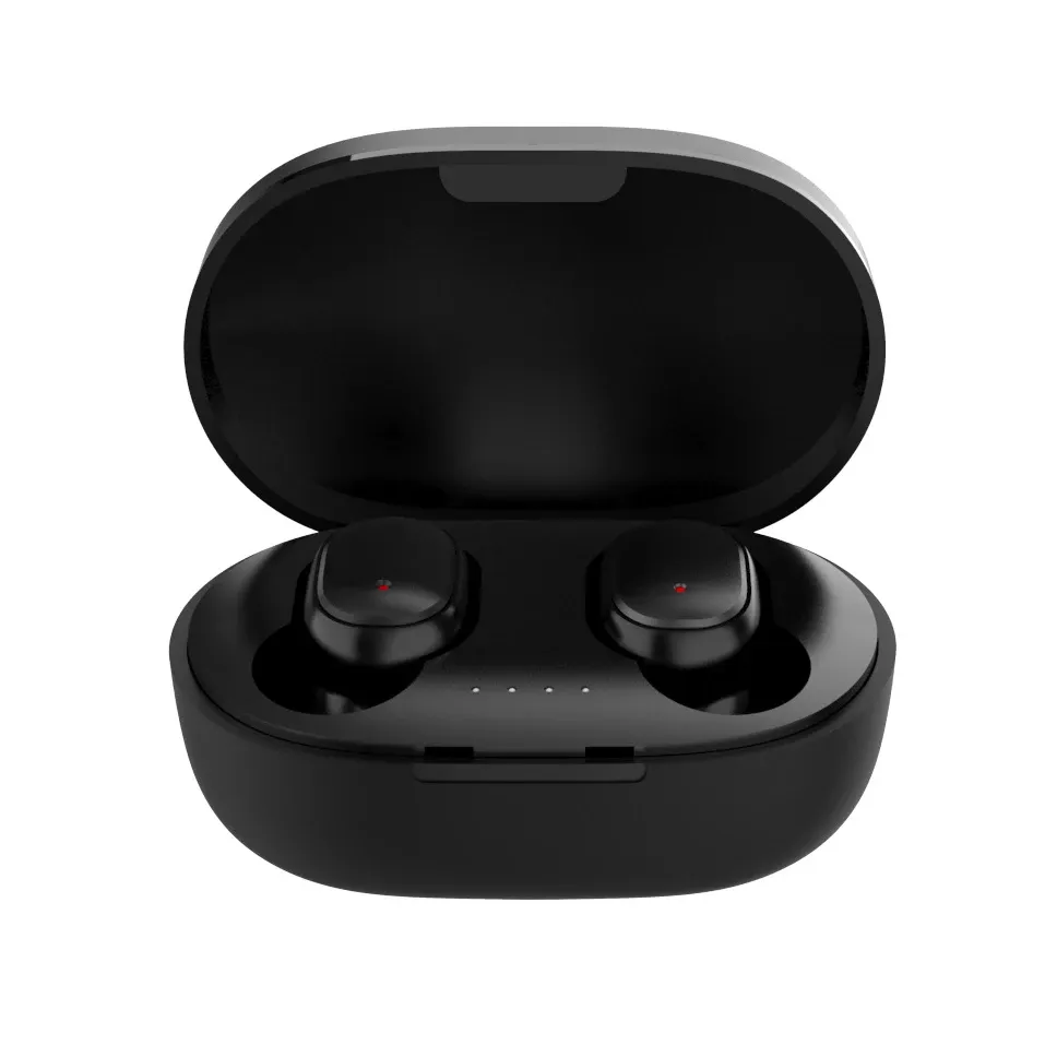 Écouteurs Bluetooth TWS A6S intra-auriculaires sans fil, commande tactile, étui de charge portable, compatibles Android