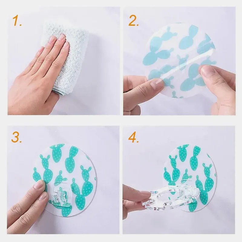 Porte-brosse à dents mural auto-adhésif sans perçage, avec support pour dentifrice et rasoir 6
