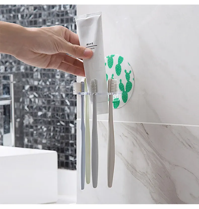 Support de rangement pour dentifrice et rasoir