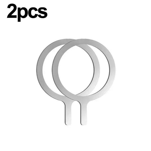 Plaque métallique magnétique adhésive en acier inoxydable pour chargeur sans fil MagSafe et support magnétique de téléphone de voiture 13