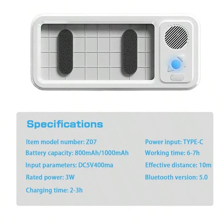 Support de téléphone de douche, ambiance salle de bain