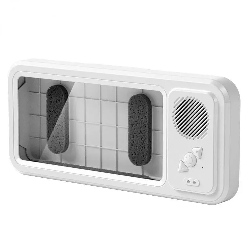 Support de téléphone de douche avec haut-parleur Bluetooth, étanche IPX4, anti-buée, écran tactile, support mural pour douche et salle de bain 7