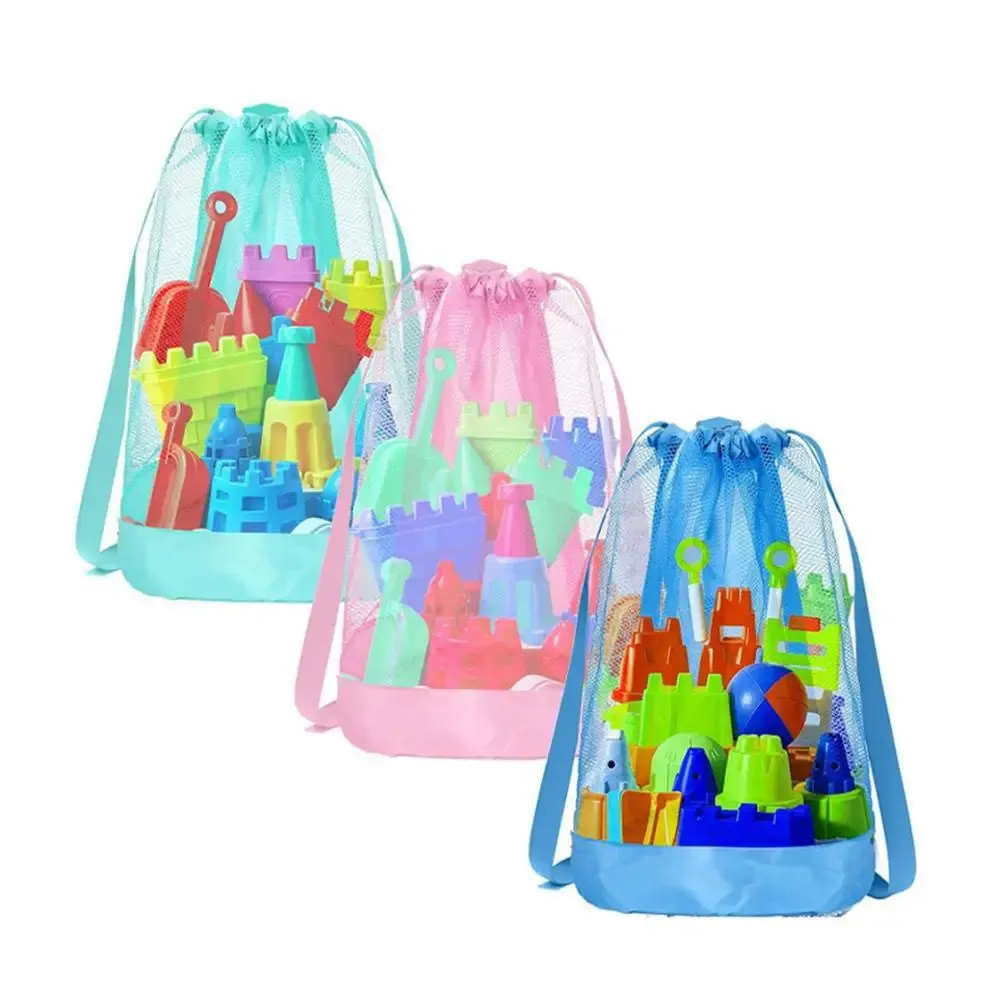 Sac à dos organisateur de jouets de plage, vue rapprochée