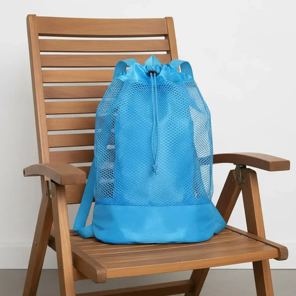 Sac à dos organisateur de jouets de plage, coloris vifs
