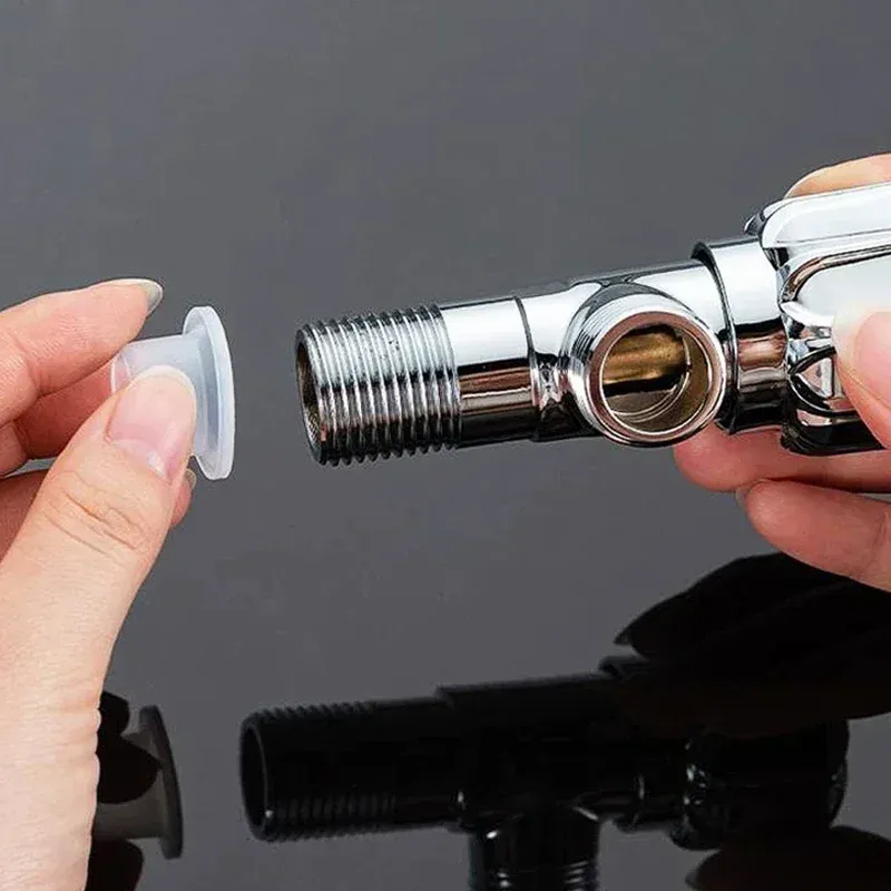 Joint d'étanchéité en silicone pour robinet et bouchon de plomberie, prévient les fuites 4