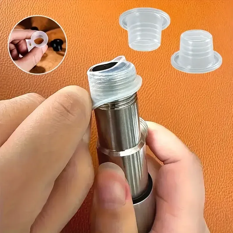 Joint d'étanchéité en silicone pour robinet et bouchon de plomberie, prévient les fuites 6