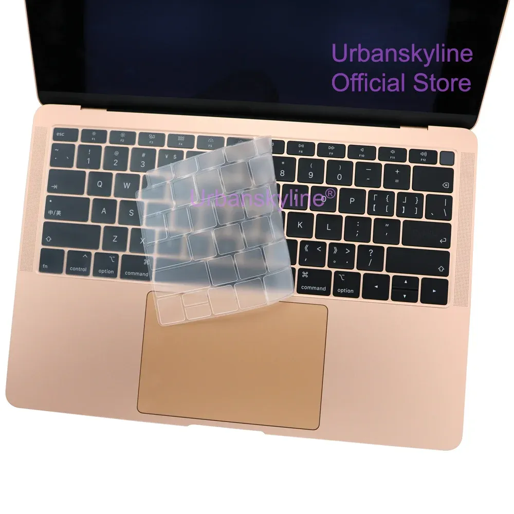 Housse de protection en silicone pour clavier MacBook Air 13" M1 et MacBook Pro 13", 14" et 16" (A2337, A2442) 6