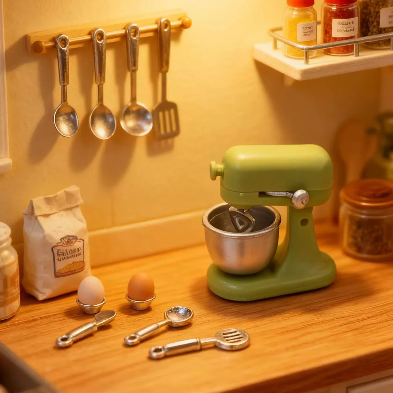 Ensemble de cuisine miniature pour passionnés