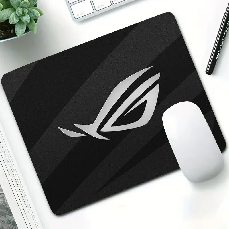 Tapis de souris carré pour joueurs ROG, petit format, lavable, antidérapant, en caoutchouc, pour table, AS-US