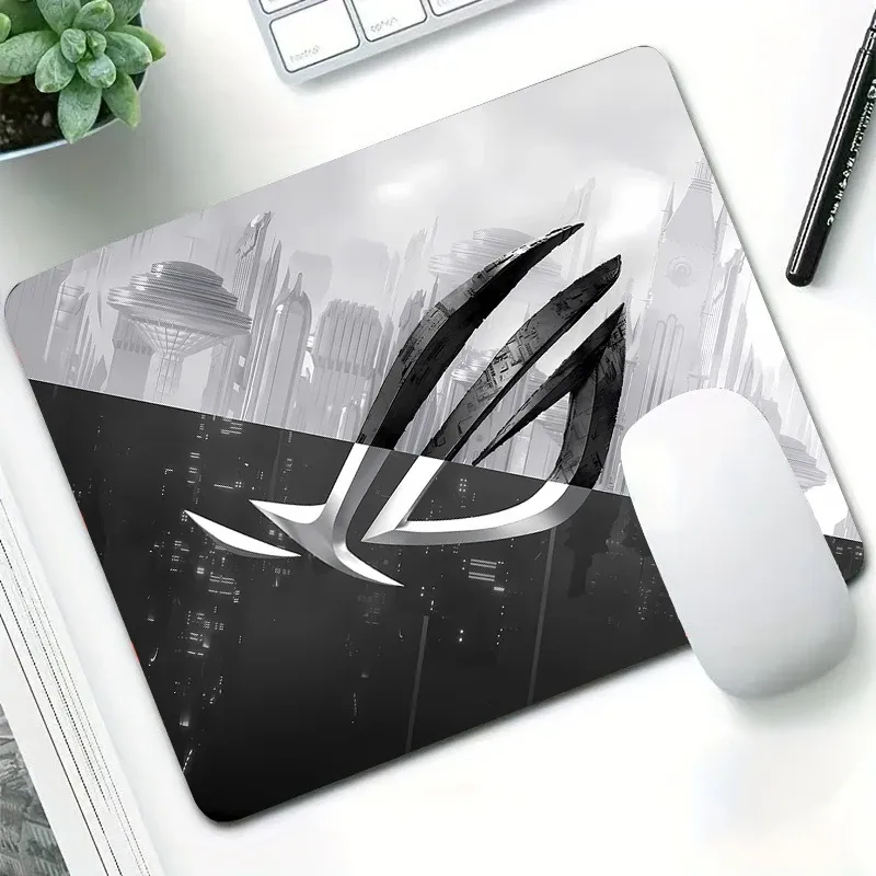 Tapis de souris carré pour joueurs ROG, petit format, lavable, antidérapant, en caoutchouc, pour table, AS-US 2