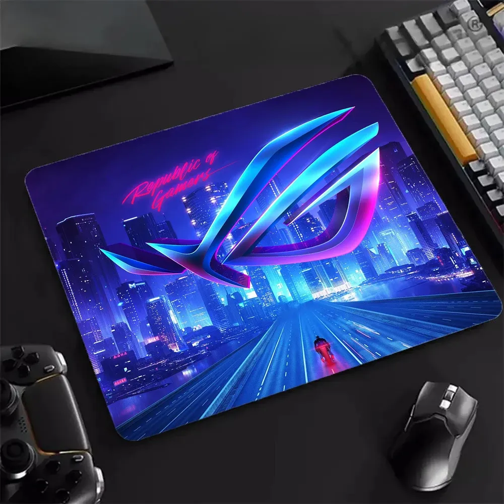 Tapis de souris carré pour joueurs ROG, petit format, lavable, antidérapant, en caoutchouc, pour table, AS-US 16