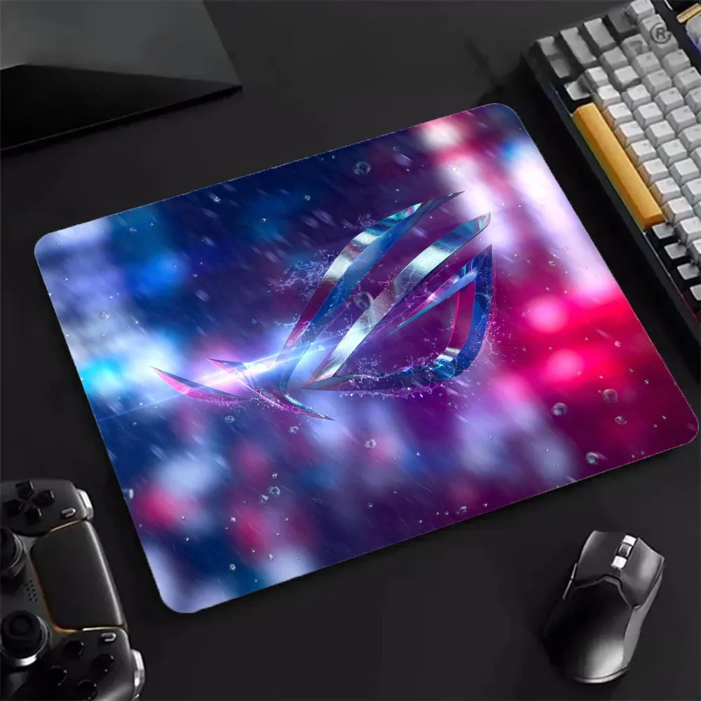 Tapis de souris carré pour joueurs ROG, petit format, lavable, antidérapant, en caoutchouc, pour table, AS-US 15