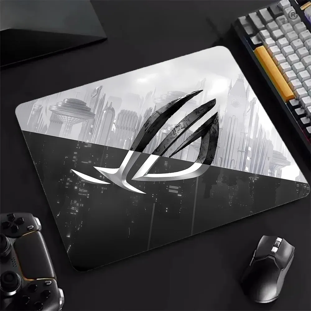 Tapis de souris carré pour joueurs ROG, petit format, lavable, antidérapant, en caoutchouc, pour table, AS-US 12