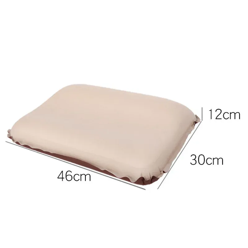 Oreiller de camping auto-gonflant ultraléger vue d'ensemble