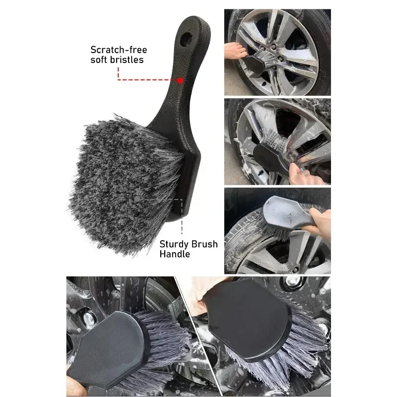 Brosse de nettoyage dans son usage quotidien