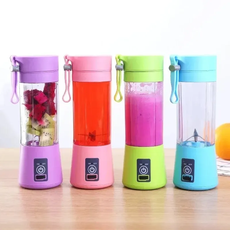 Mixeur-presse-agrumes électrique portable mini pour la maison, idéal pour jus de fruits et milkshakes, modèle été 2