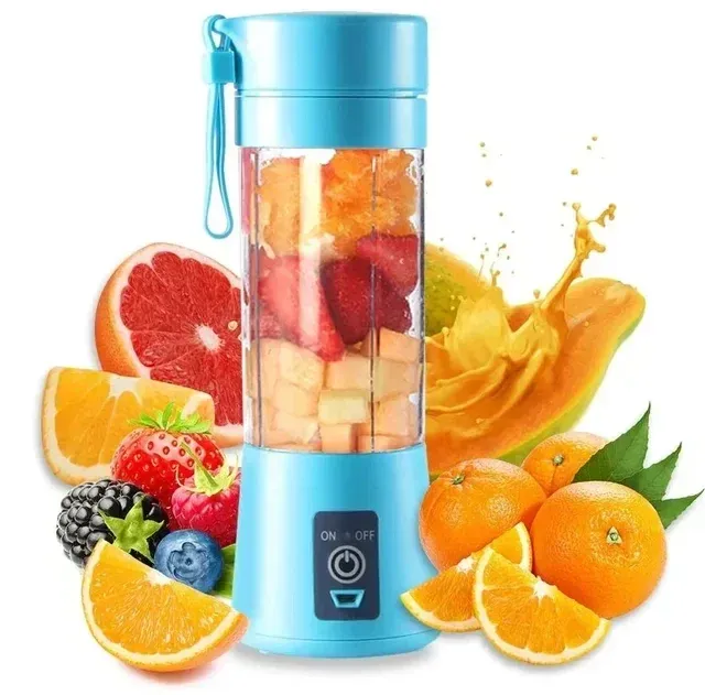 Mixeur-presse-agrumes électrique portable mini pour la maison, idéal pour jus de fruits et milkshakes, modèle été 8