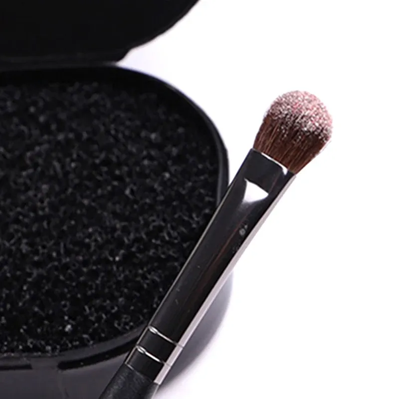Tapis nettoyeur pour pinceaux de maquillage avec éponge, kit de nettoyage cosmétique 4