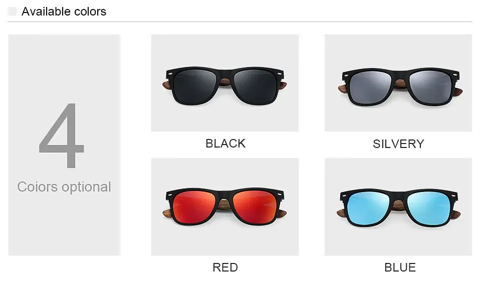 Lunettes en bois, mise en valeur du style