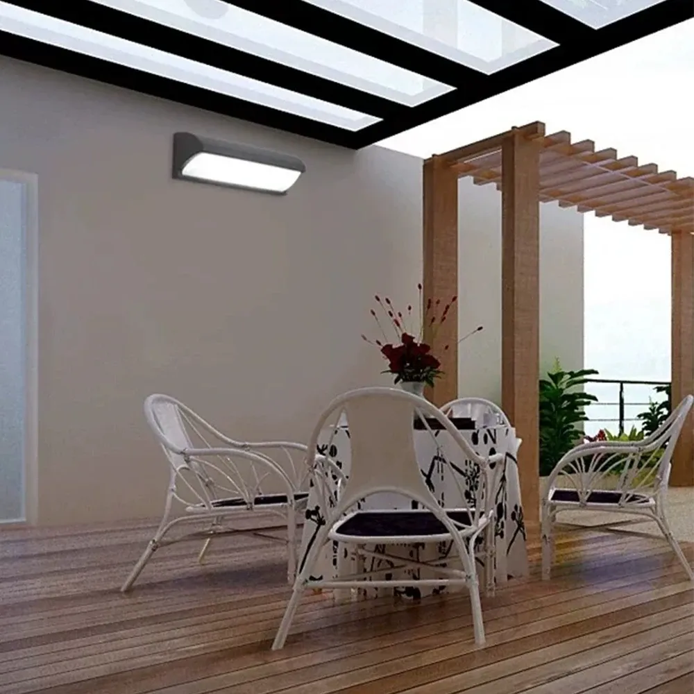 Applique murale LED étanche, modèle A, éclairage