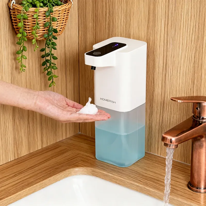 Distributeur de savon automatique à capteur infrarouge pour la maison 4